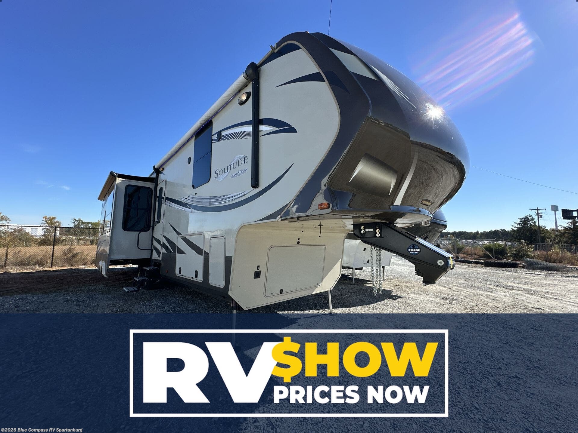 Used 2015 Grand Design Solitude 369RL available in Duncan, South Carolina