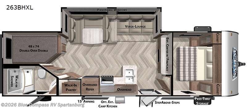 Used 2021 Forest River Salem Cruise Lite 263BHXL available in Duncan, South Carolina
