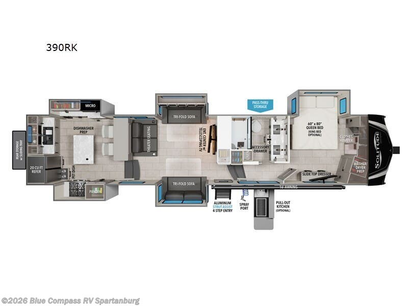 New 2025 Grand Design Solitude 390RK available in Duncan, South Carolina