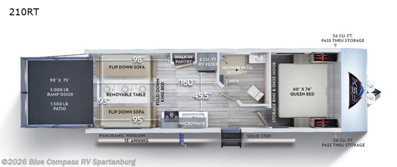 Used 2019 Forest River Salem FSX 210RT available in Duncan, South Carolina