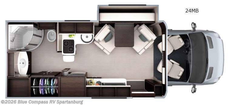 Used 2016 Leisure Travel Unity U24MB available in Duncan, South Carolina