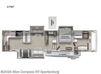 Used 2021 Forest River Sabre 37FBT available in Duncan, South Carolina