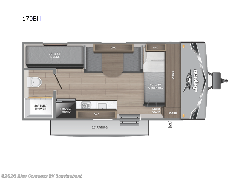 Used 2025 Jayco Jay Flight SLX 170BH available in Duncan, South Carolina
