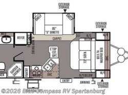 Used 2015 Forest River Flagstaff Super Lite 23FBS available in Duncan, South Carolina