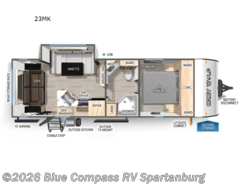 Used 2025 Forest River Cherokee Grey Wolf 23MK available in Duncan, South Carolina