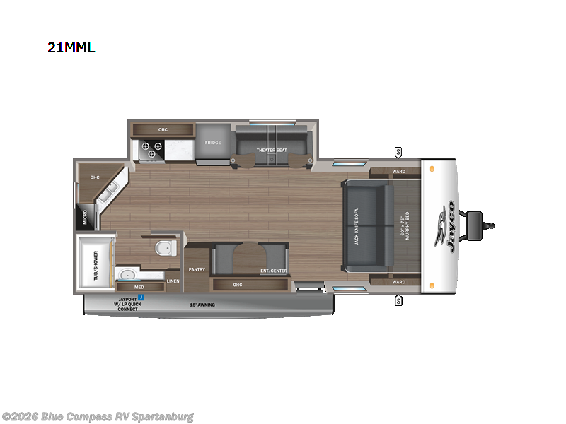 Used 2023 Jayco Jay Feather 21MML available in Duncan, South Carolina