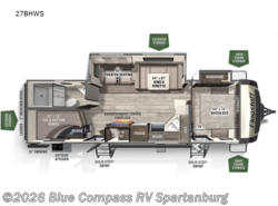 Used 2022 Forest River Flagstaff Super Lite 27BHWS available in Duncan, South Carolina