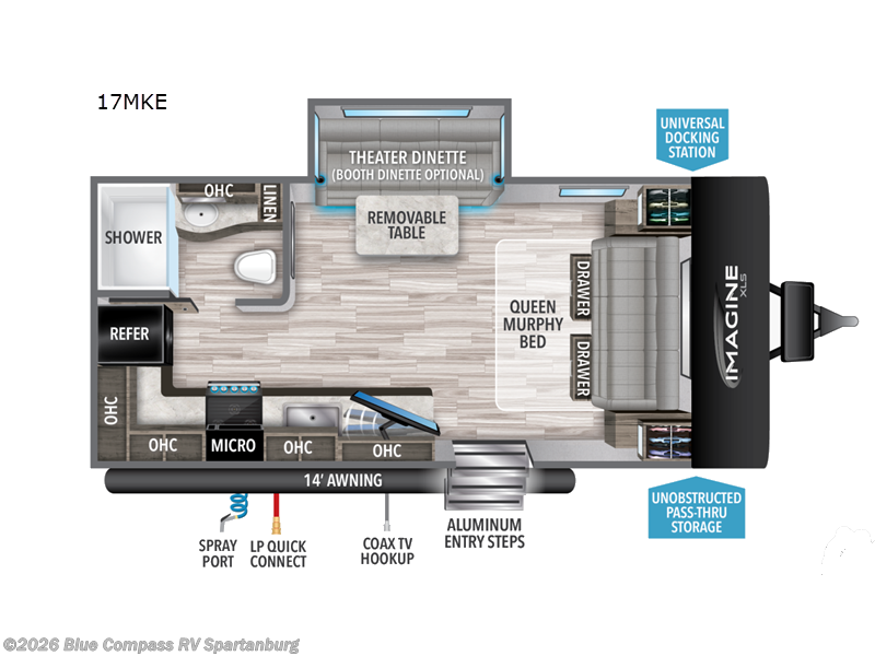 Used 2022 Grand Design Imagine XLS 17MKE available in Duncan, South Carolina