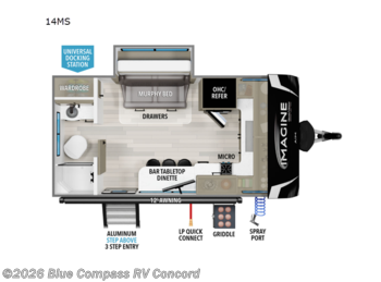 New 2025 Grand Design Imagine AIM 14MS available in Concord, North Carolina