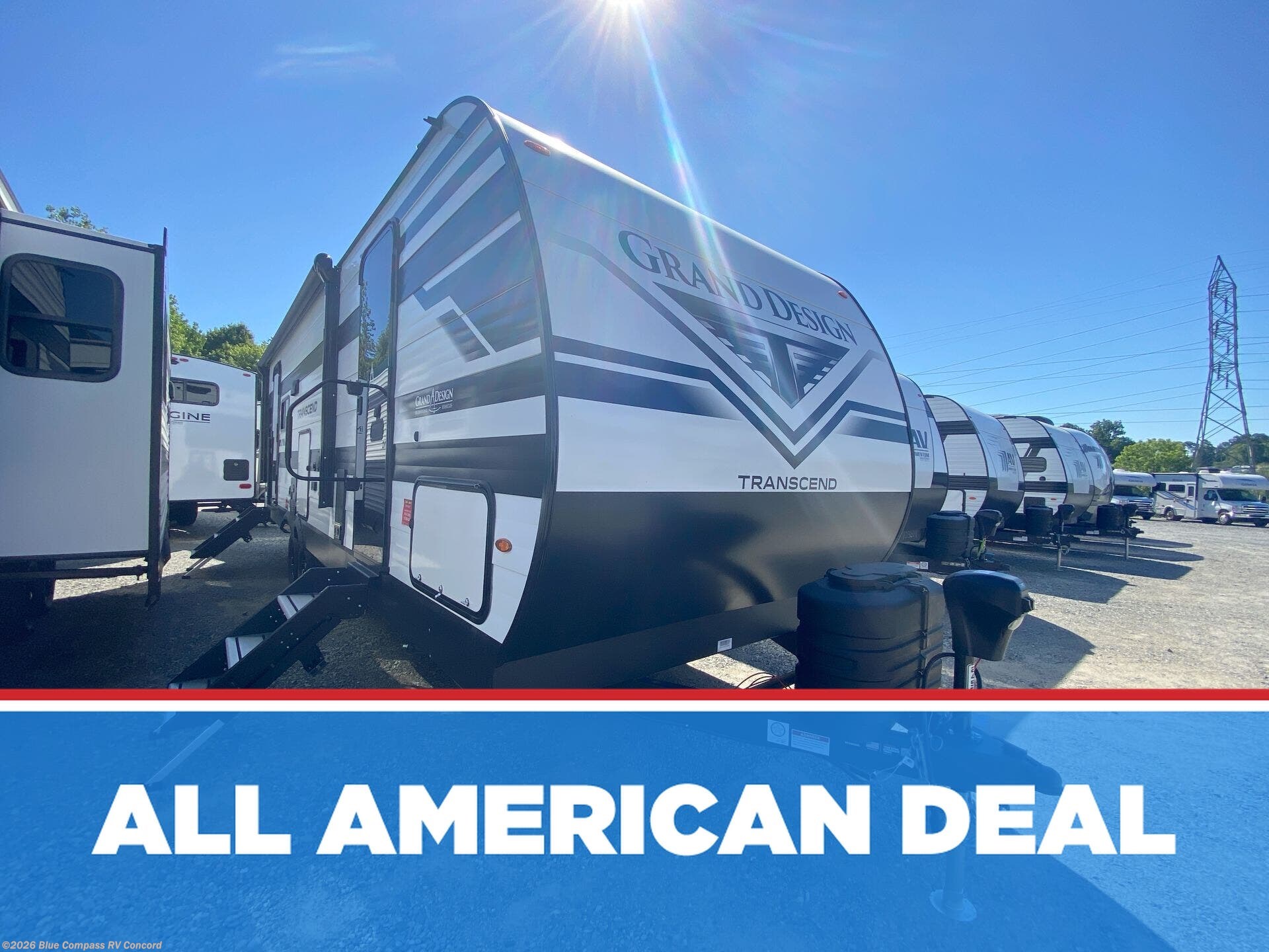 New 2026 Grand Design Transcend 245RLT available in Concord, North Carolina