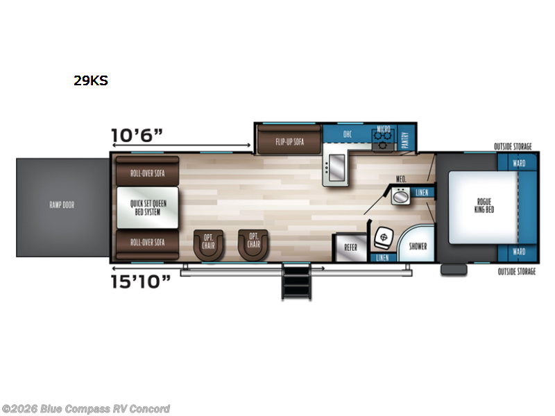 Used 2022 Forest River Vengeance Rogue 29KS available in Concord, North Carolina