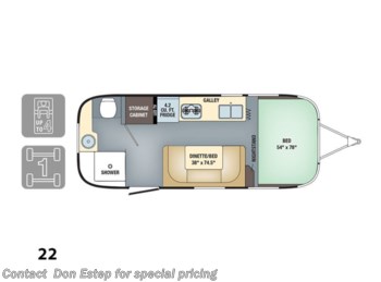 Used 2017 Airstream Sport 22FB available in Southaven, Mississippi