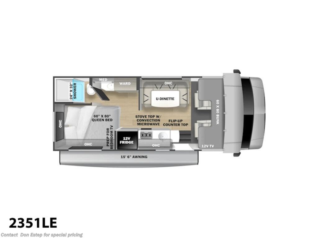 Used 2025 Forest River Forester LE (Chevy & Ford) 2351LE available in Southaven, Mississippi