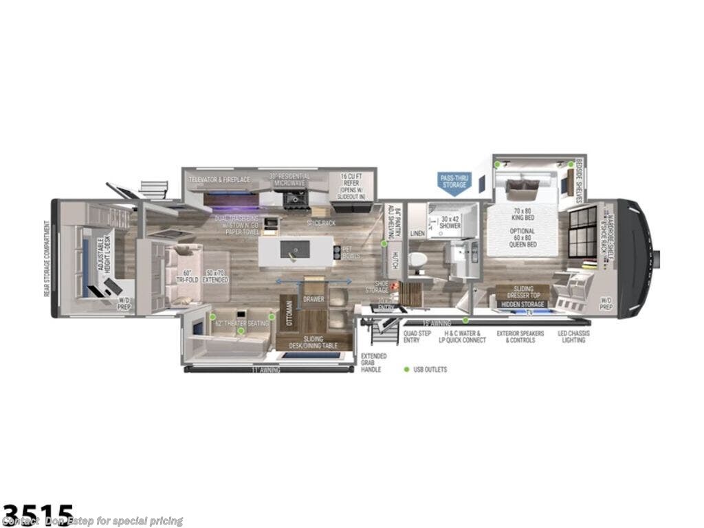 New 2026 Brinkley RV Model Z 3515 available in Southaven, Mississippi