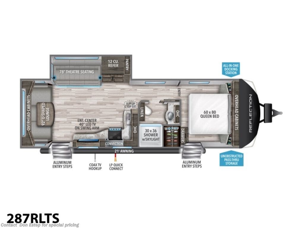 Used 2020 Grand Design Reflection 287RLTS available in Southaven, Mississippi