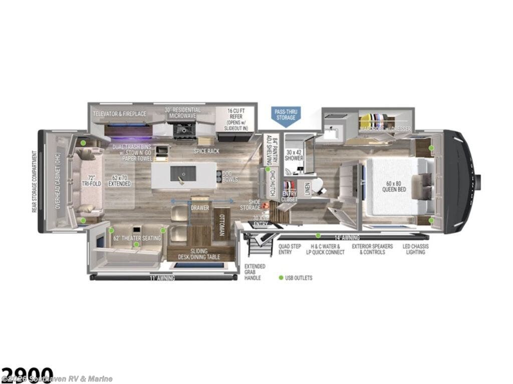 New 2026 Brinkley RV Model Z 2900 available in Southaven, Mississippi