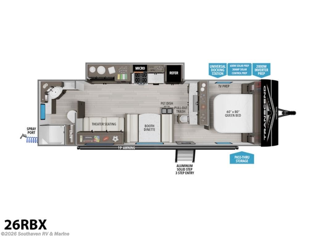 New 2026 Grand Design Transcend Xplor 26RBX available in Southaven, Mississippi