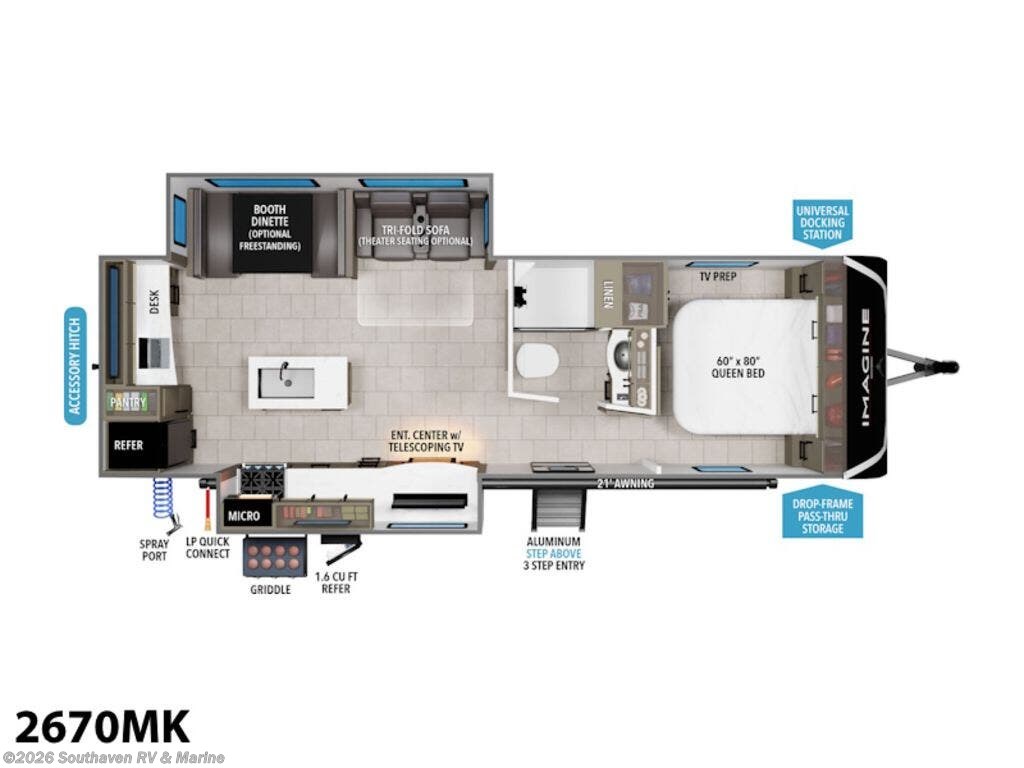 New 2026 Grand Design Imagine 2670MK available in Southaven, Mississippi