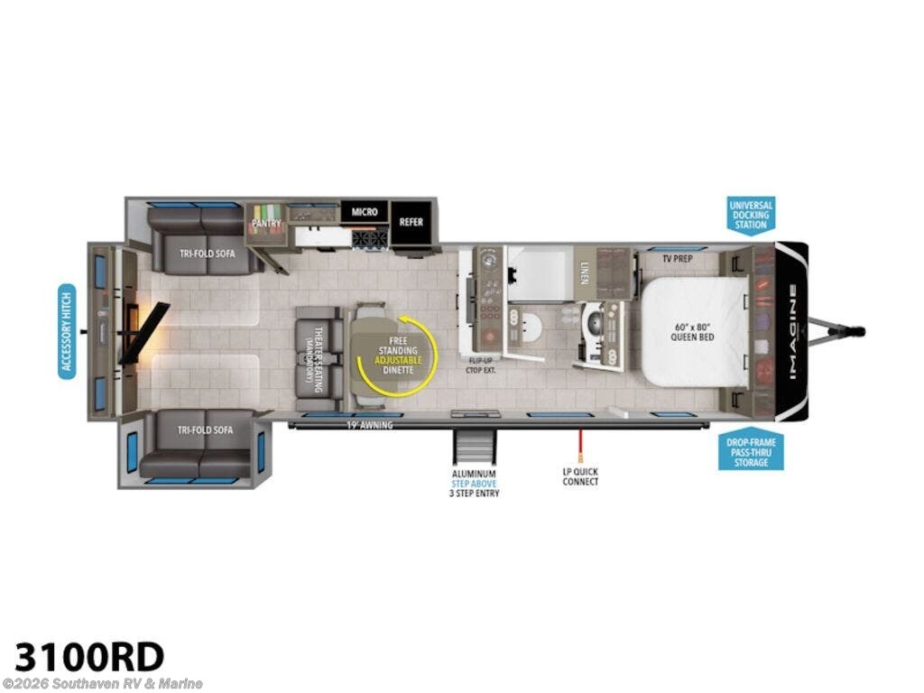 New 2026 Grand Design Imagine 3100RD available in Southaven, Mississippi