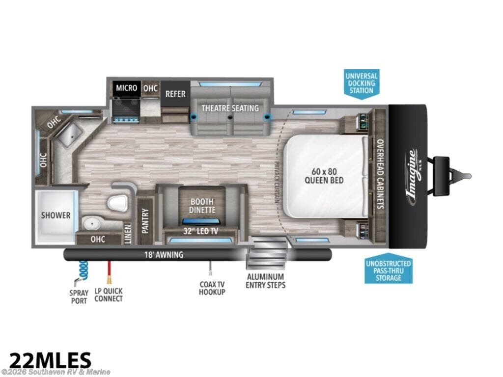 Used 2020 Grand Design Imagine XLS 22MLE available in Southaven, Mississippi