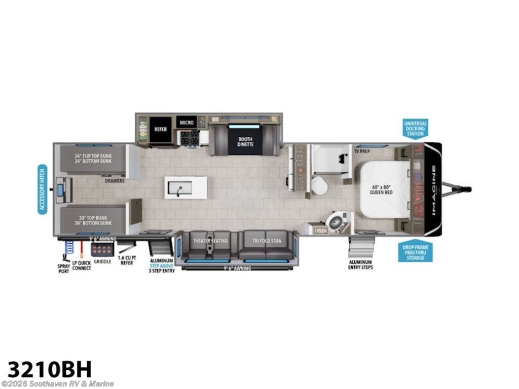 New 2026 Grand Design Imagine 3210BH available in Southaven, Mississippi