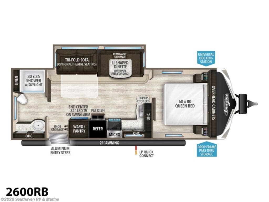 Used 2018 Grand Design Imagine 2600RB available in Southaven, Mississippi