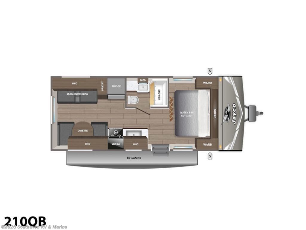New 2027 Jayco Jay Flight 210QB available in Southaven, Mississippi