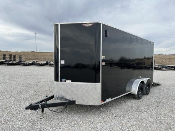 2024 H&H 7x16 Flat Top V-Nose available in Urbana, IA