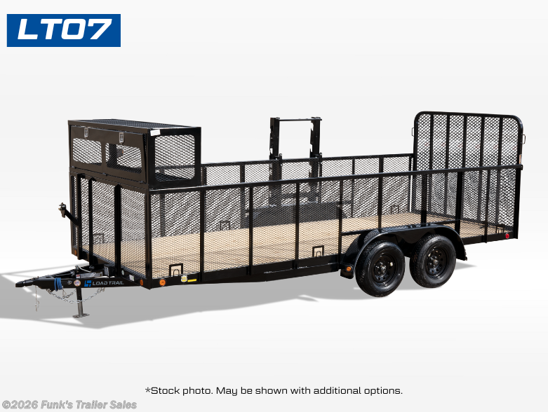2026 Load Trail LT 83" x 18' Tandem Axle Landscape Trailer
