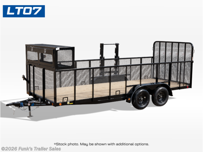 2026 Load Trail LT 83" x 18' Tandem Axle Landscape Trailer 2026 Load Trail LT 83" x 18' Tandem Axle Landscape Trailer