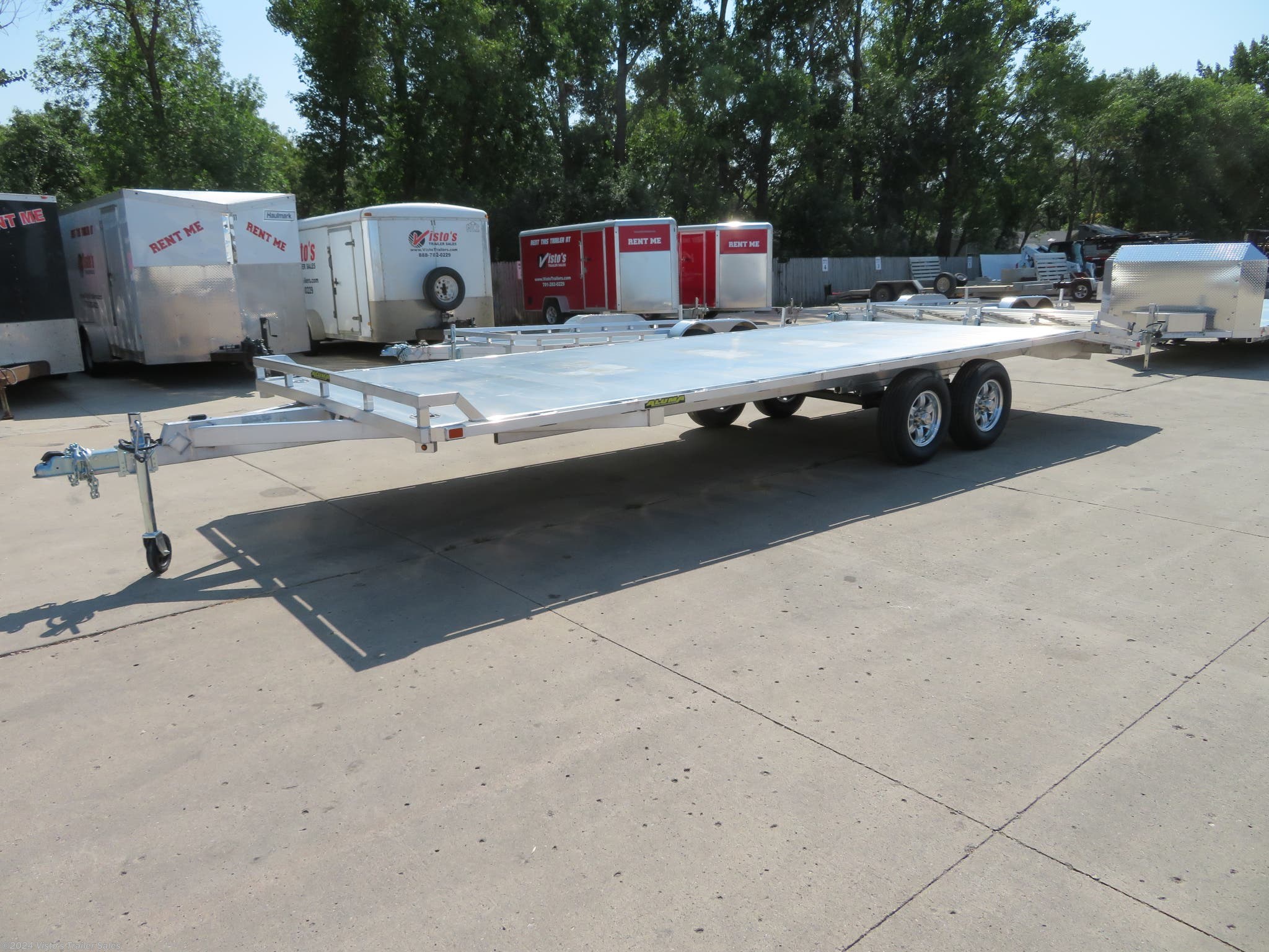 Flatbed/Flat Deck (Heavy Duty) - 2019 Aluma 102''X24' Aluminum Deckover ...