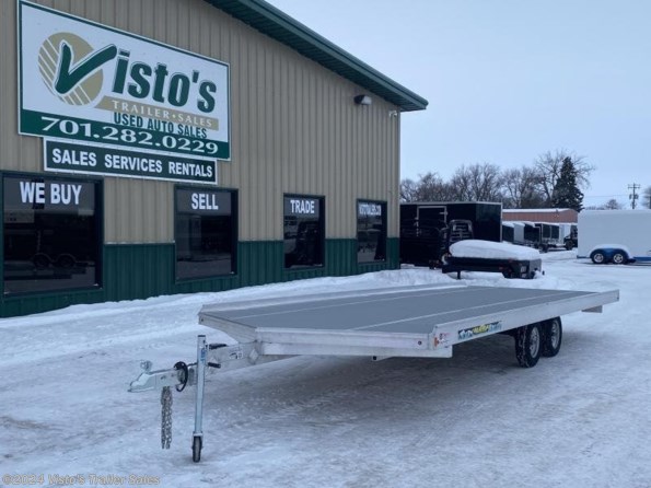 2024 Aluma 8'6''X22' Snowmobile Trailer available in West Fargo, ND