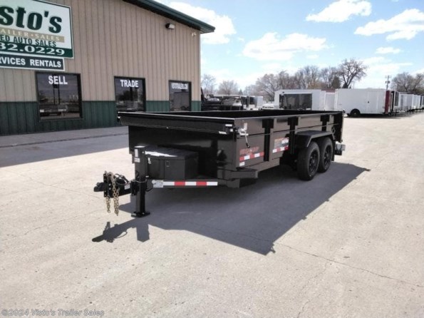 2024 Midsota 82''X16' Dump Trailer available in West Fargo, ND