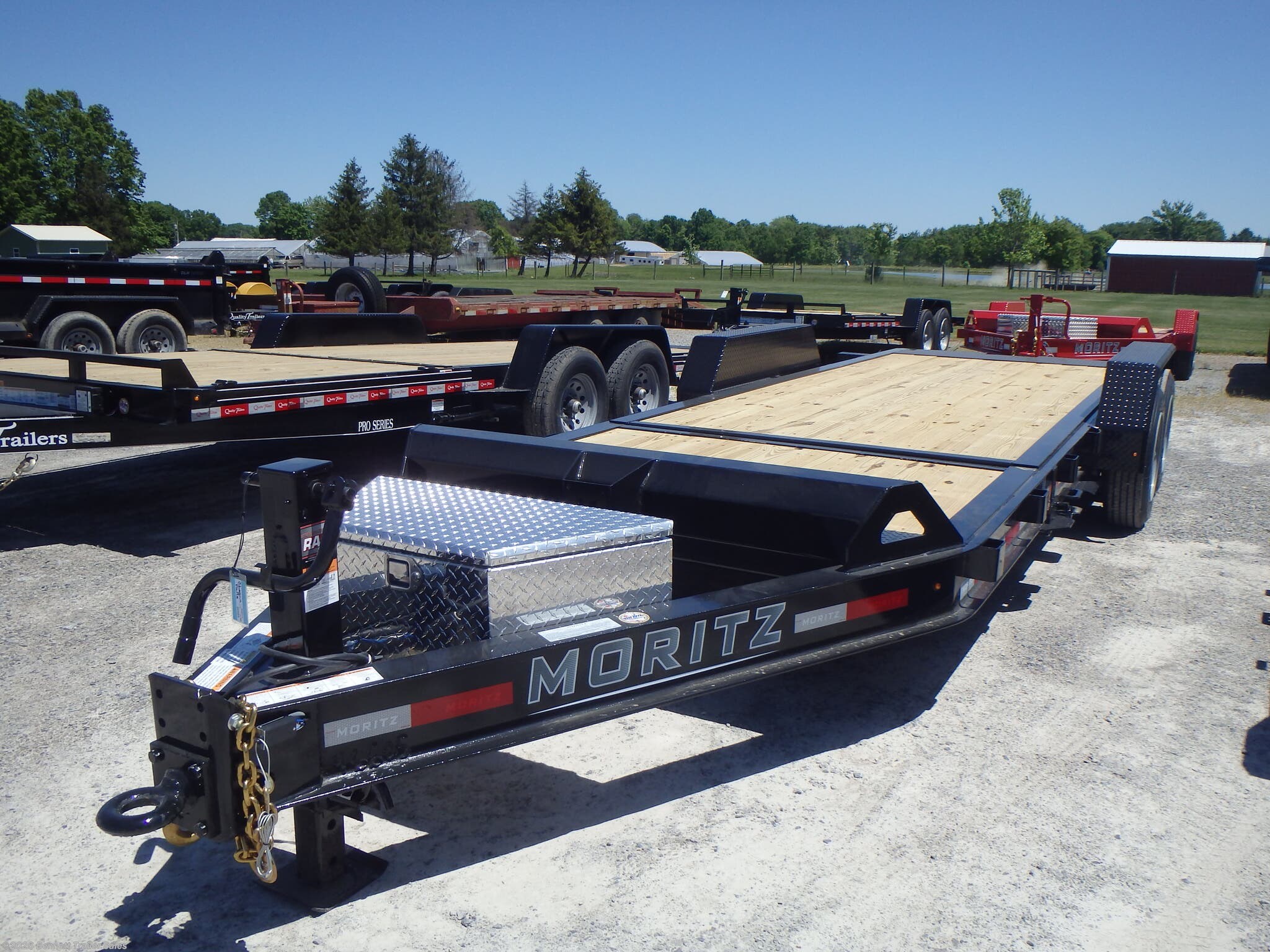 Moritz Trailers 6x20 Tilt Deck Trailer for sale | New Moritz ELBH-20 GT | TrailersUSA
