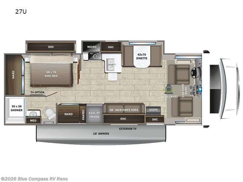 Used 2023 Entegra Coach Odyssey 27U available in Reno, Nevada