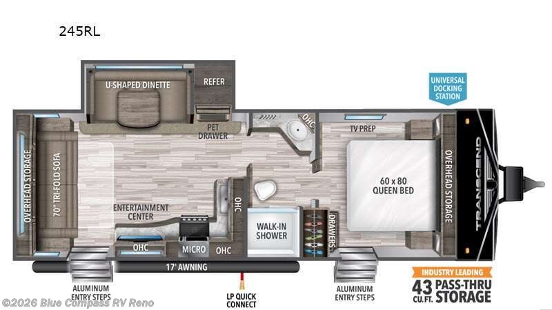 Used 2021 Grand Design Transcend Xplor 245RL available in Reno, Nevada