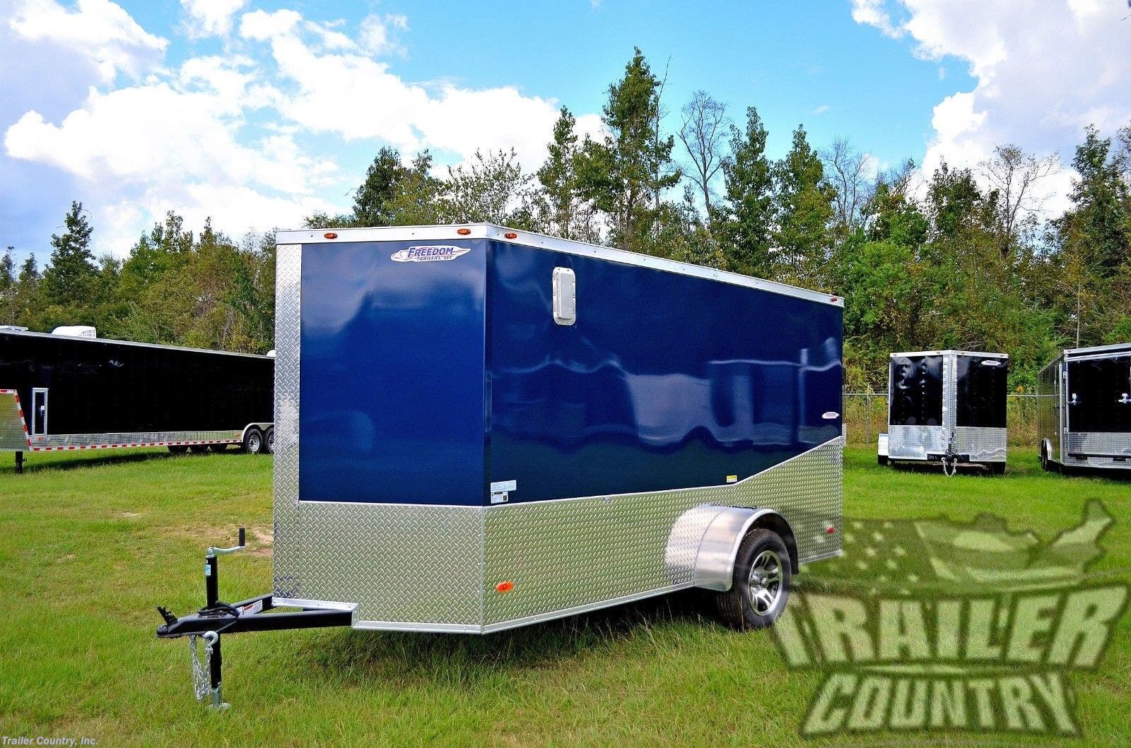 6x12 Cargo Trailer for sale New Freedom Trailers TrailersUSA