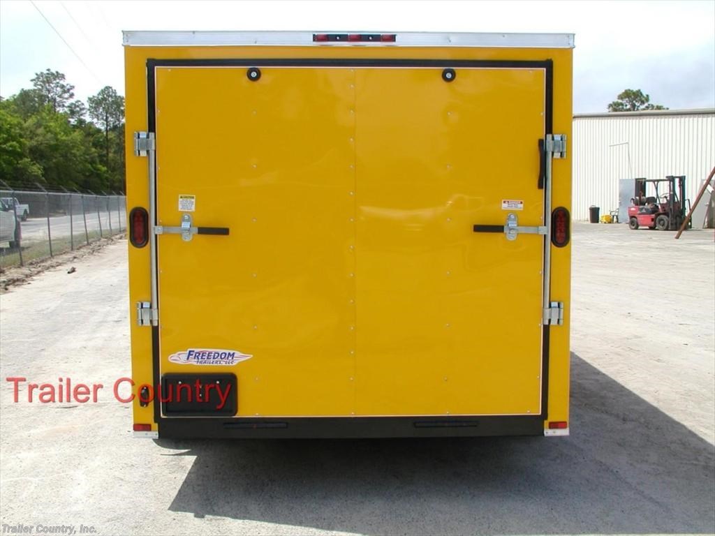 7x14 Cargo Trailer for sale New Freedom Trailers TrailersUSA