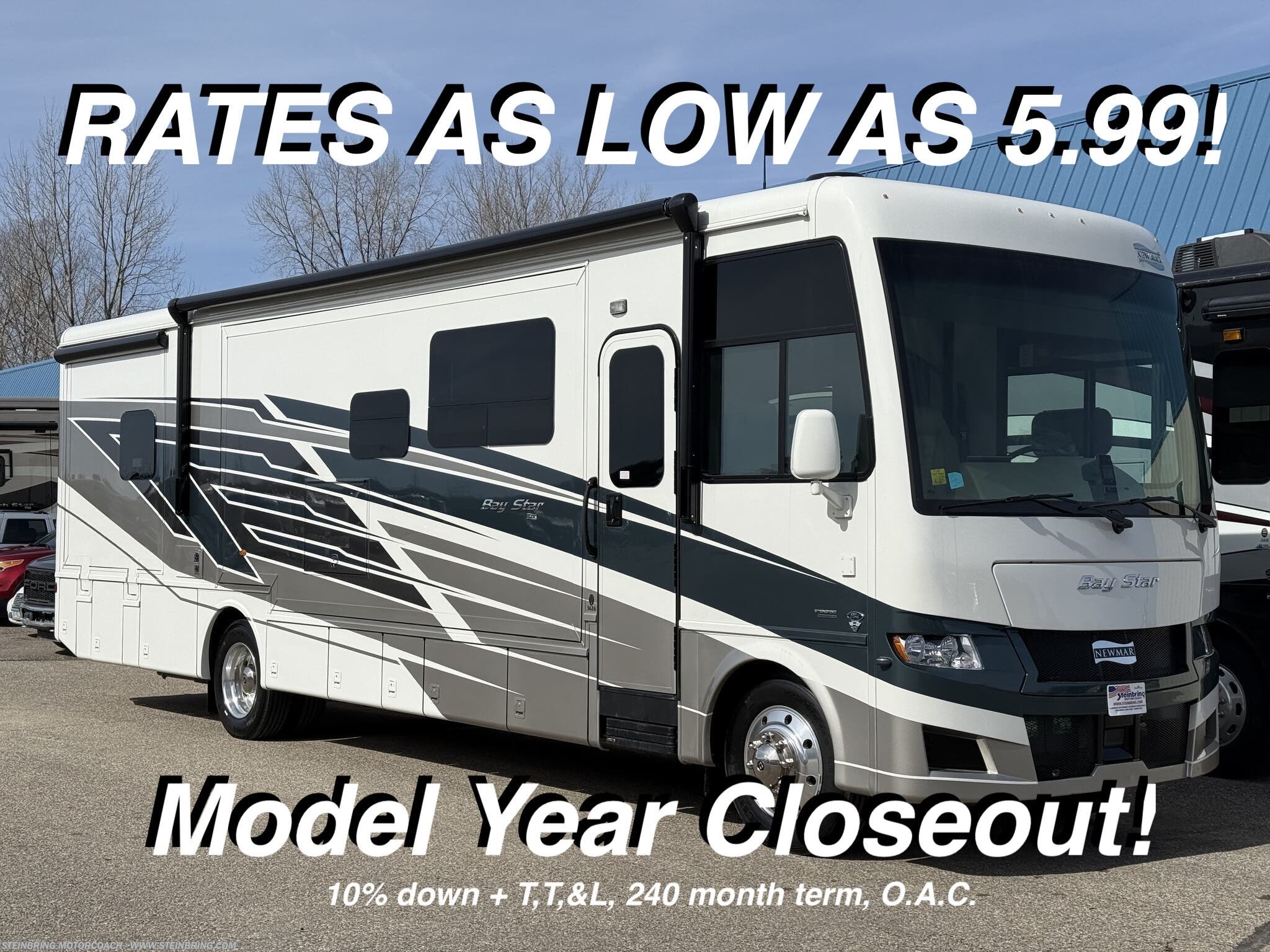 New 2025 Newmar Bay Star 3626 available in Garfield, Minnesota