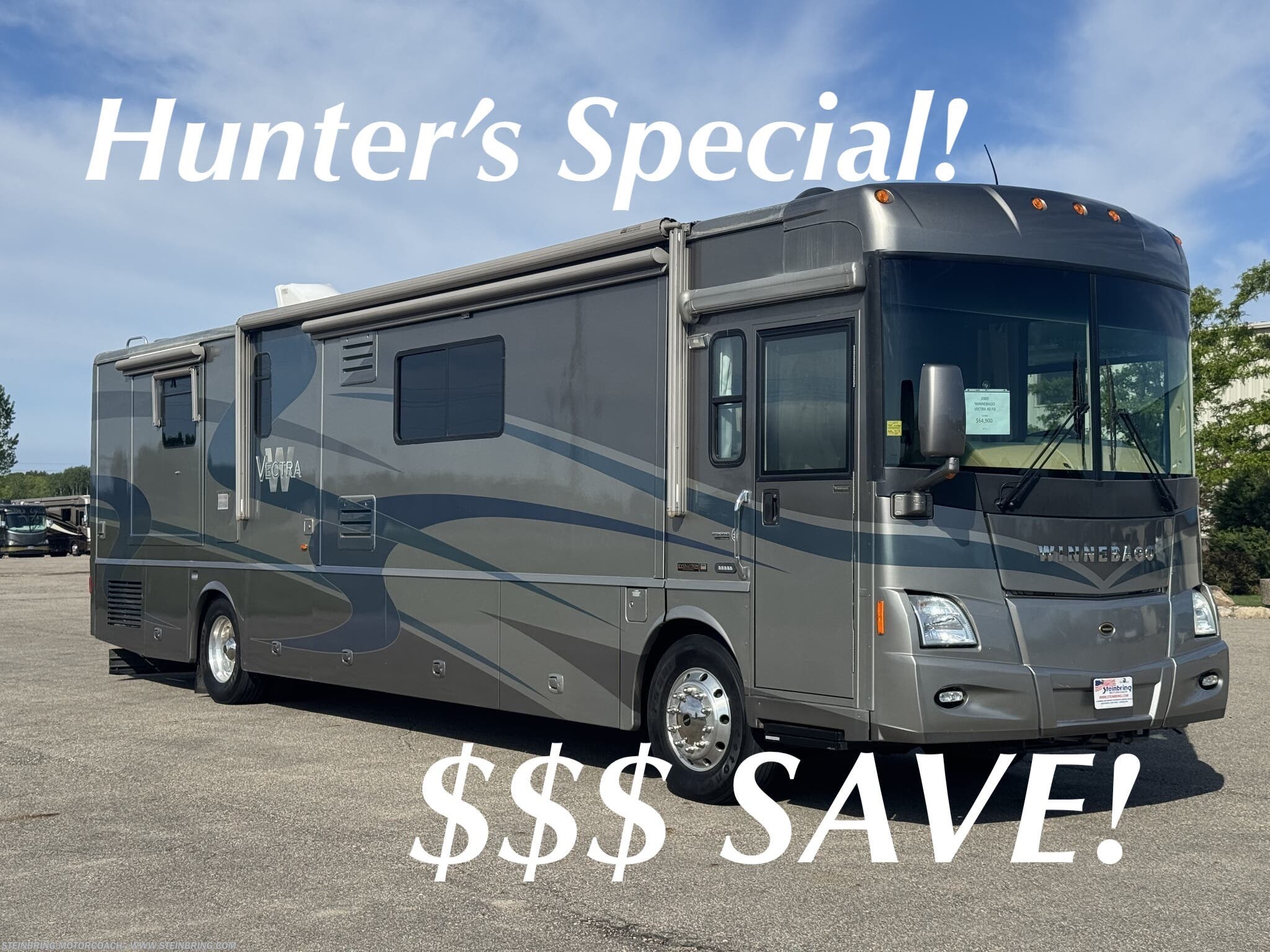 Used 2005 Winnebago Vectra 40FD available in Garfield, Minnesota