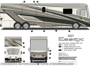 New 2027 Newmar Essex 4551 available in Garfield, Minnesota