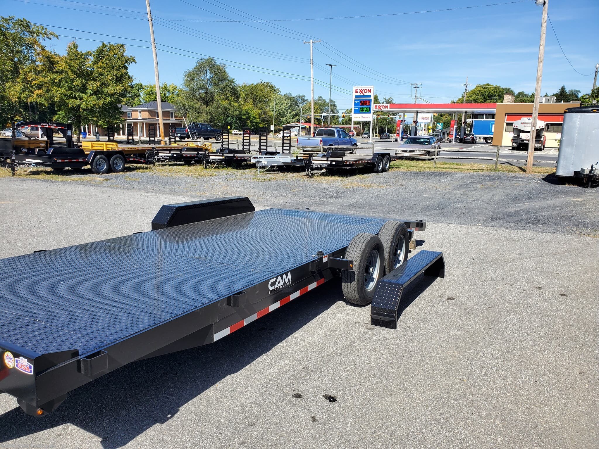 Car Hauler 2020 CAM Superline 20' car hauler steel deck TrailersUSA