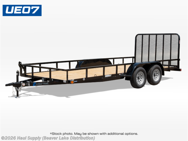 2027 Load Trail UE 83" x 16' Tandem Axle Utility Trailer 2027 Load Trail UE 83" x 16' Tandem Axle Utility Trailer