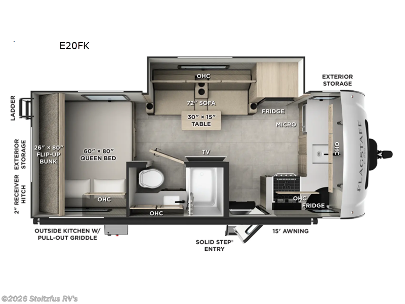New 2026 Forest River Flagstaff E-Pro E20FK available in Adamstown, Pennsylvania