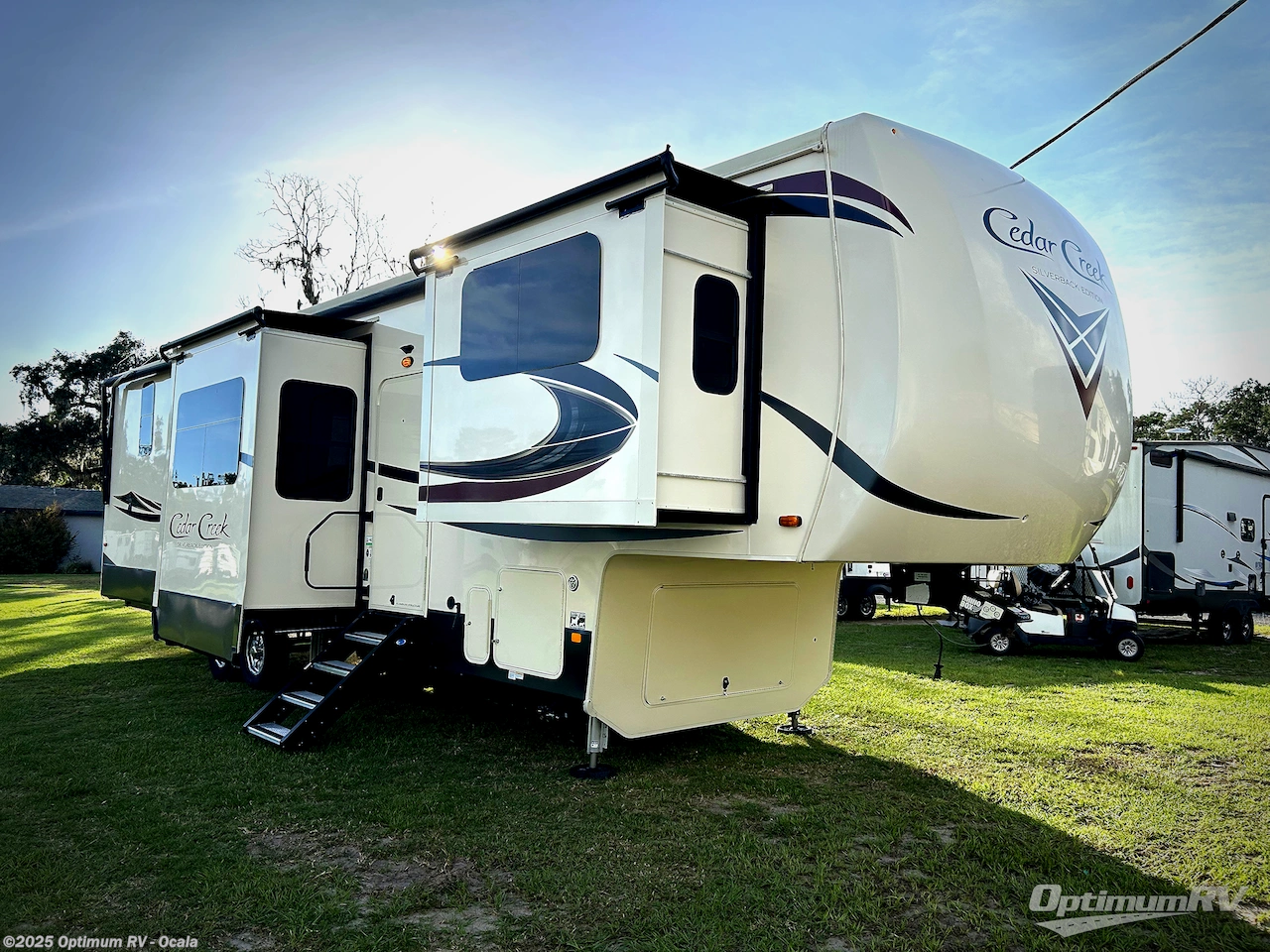 Used 2021 Forest River Cedar Creek Silverback 37FLB available in Ocala, Florida