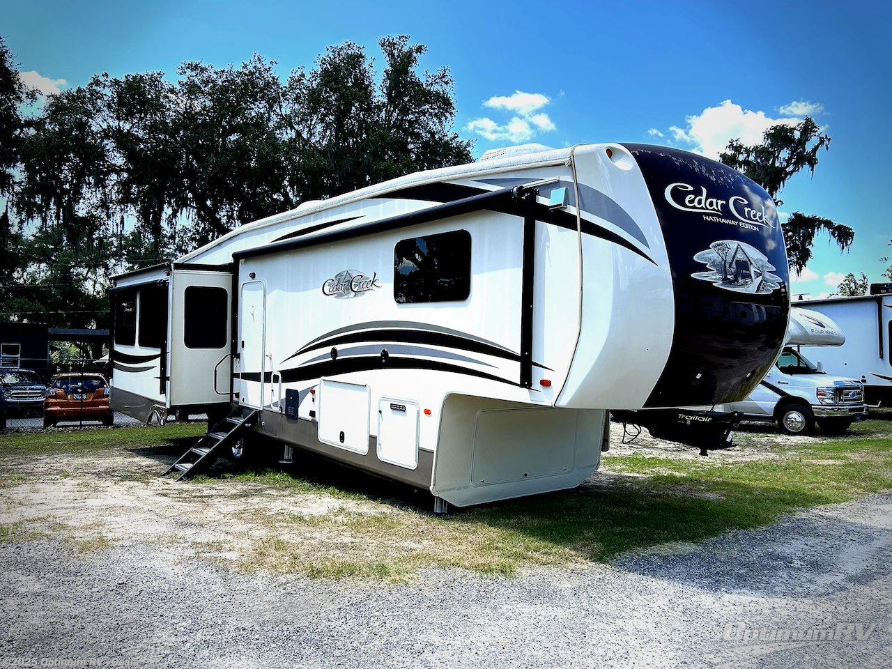 Used 2017 Forest River Cedar Creek Hathaway Edition 38CK2 available in Ocala, Florida