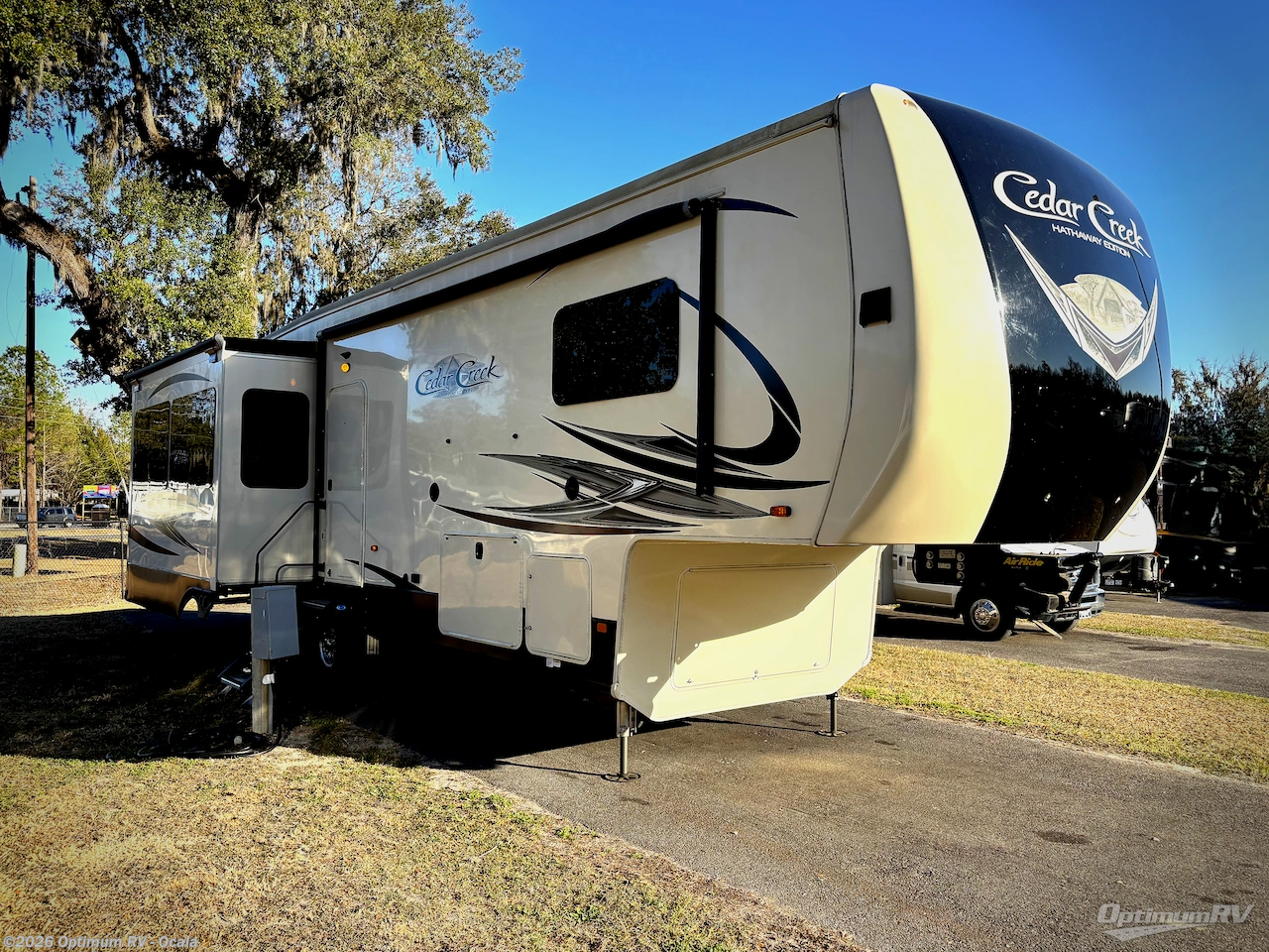 Used 2020 Forest River Cedar Creek Hathaway Edition 34IK available in Ocala, Florida