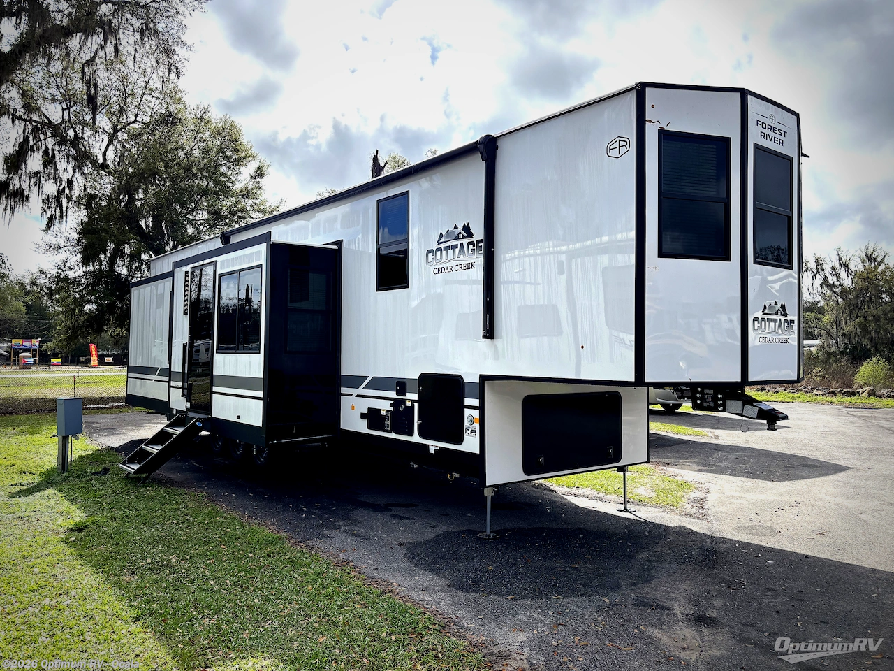 New 2026 Forest River Cedar Creek Cottage Fifth Wheels 413FWC available in Ocala, Florida