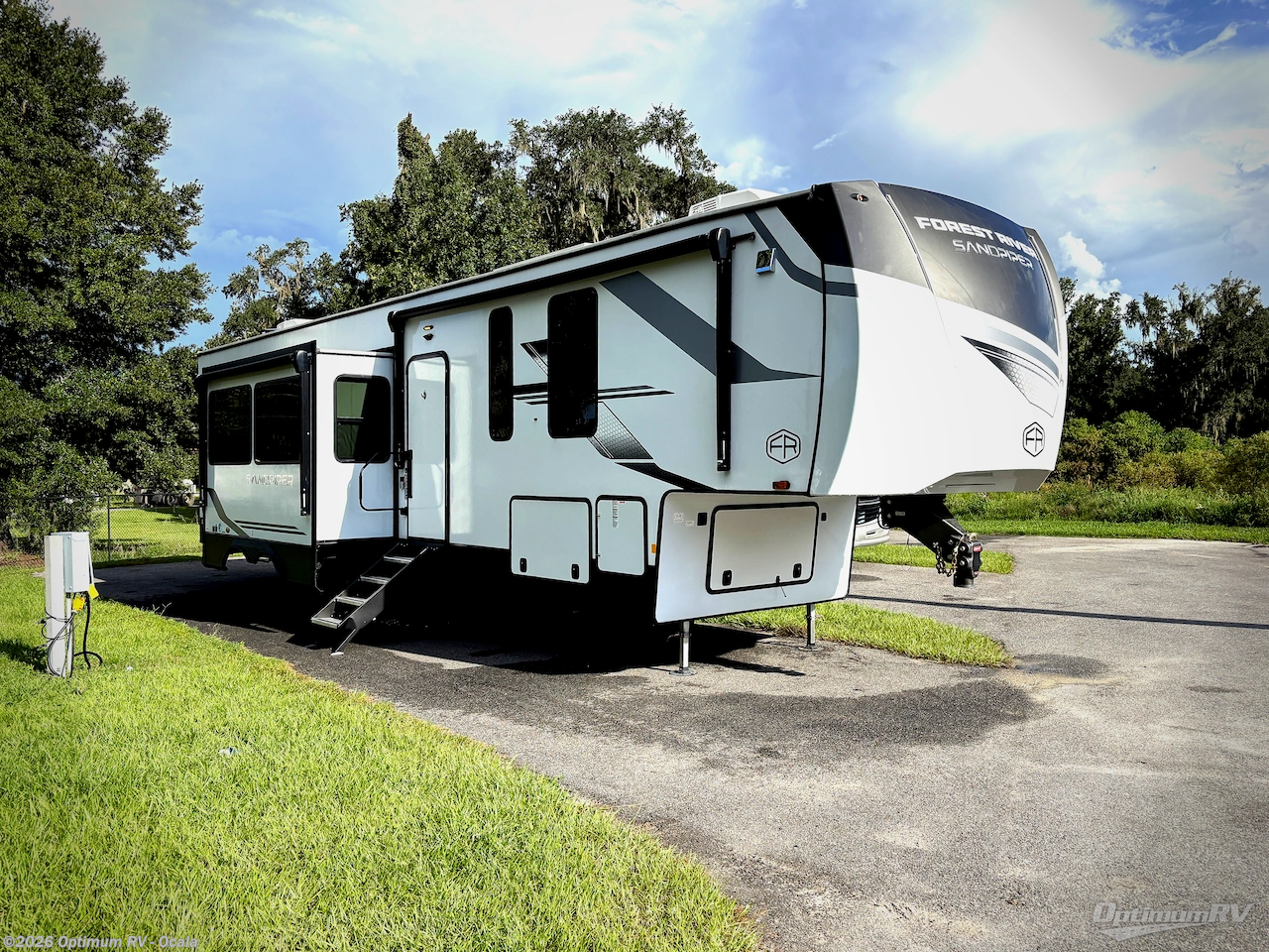Used 2025 Forest River Sandpiper 3880BH available in Ocala, Florida