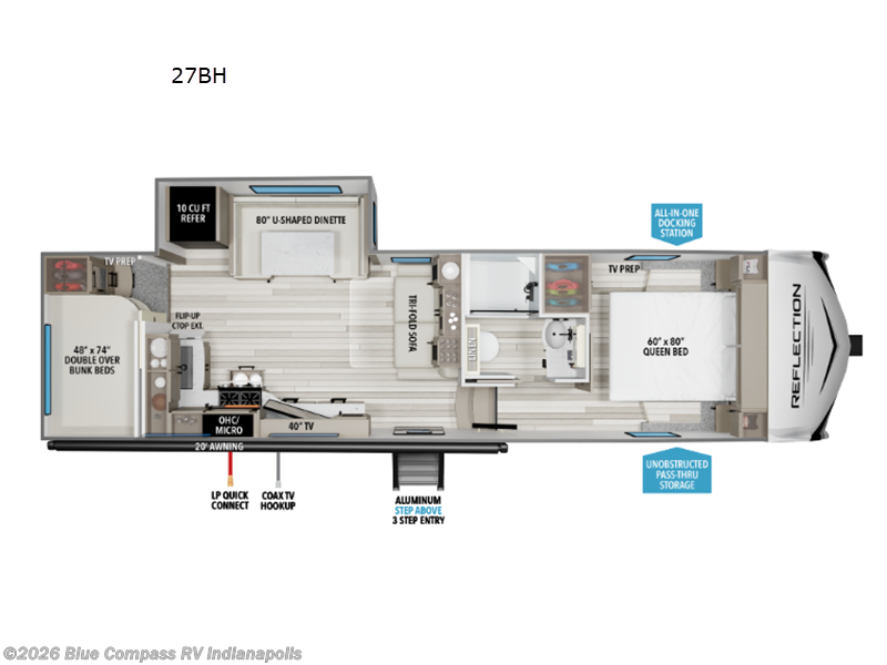 2026 Grand Design Reflection 100 Series 27BH